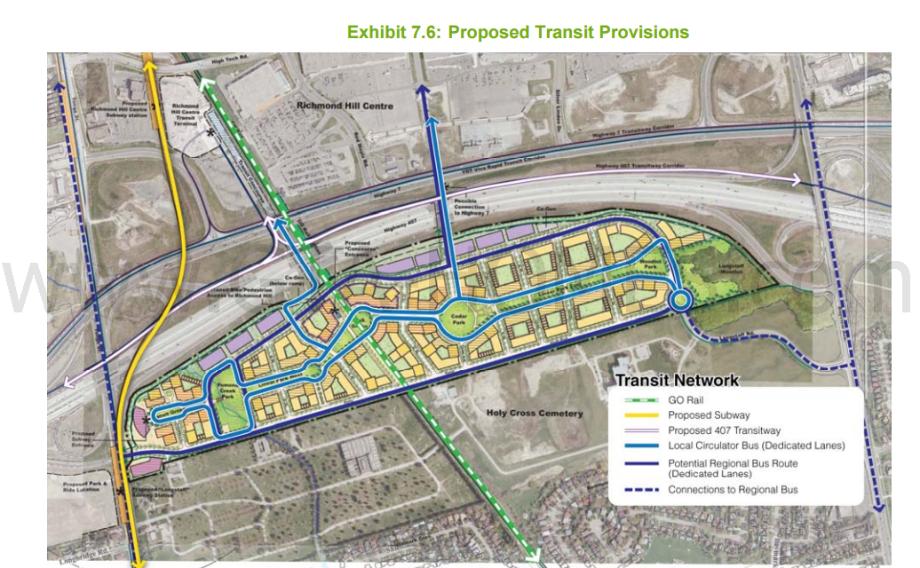 Langstaff Gateway Condominiums Proposed Transit Revisions